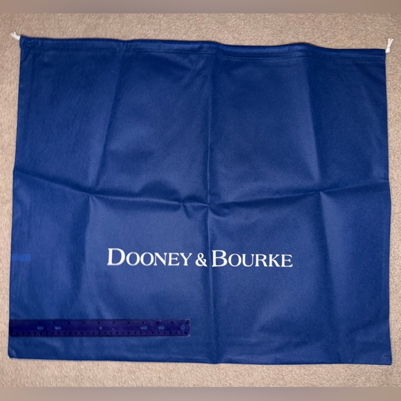 Dooney & Bourke Royal Blue DrawString Storage Bag - Picture 3 of 5